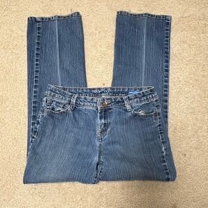 Style & Co Women's Blue Boot Cut Leg Jeans Size 10p